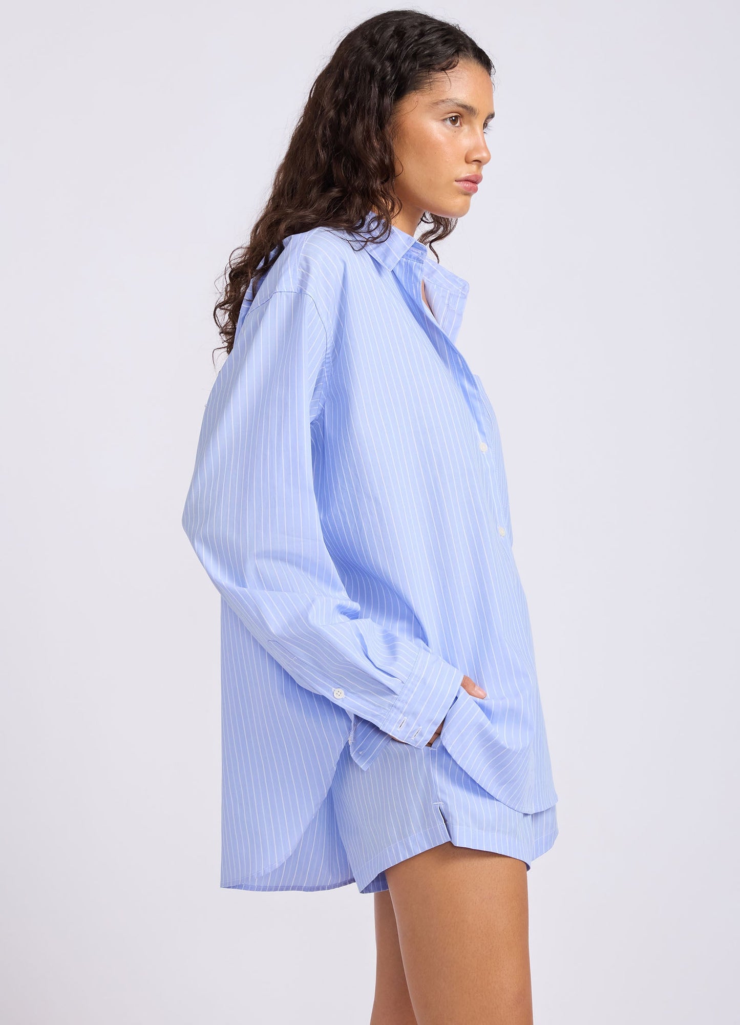 Stripe Oversized Shirt
