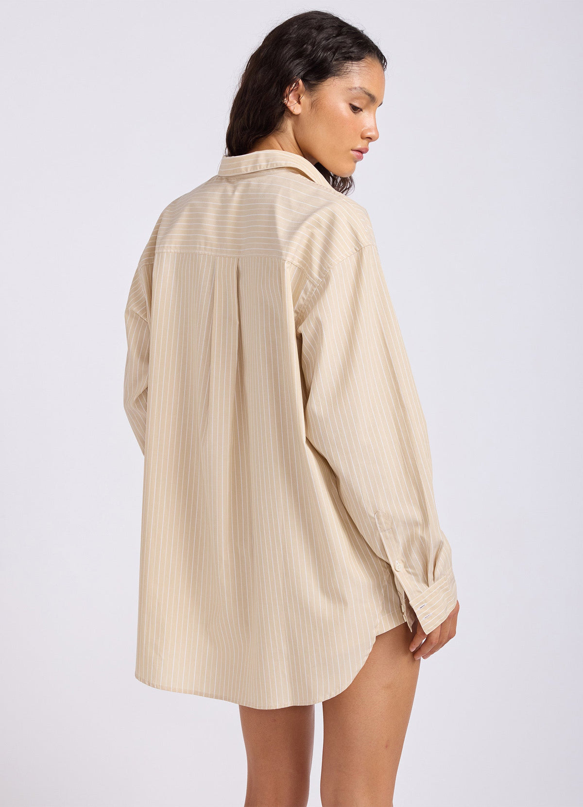 Stripe Oversized Shirt