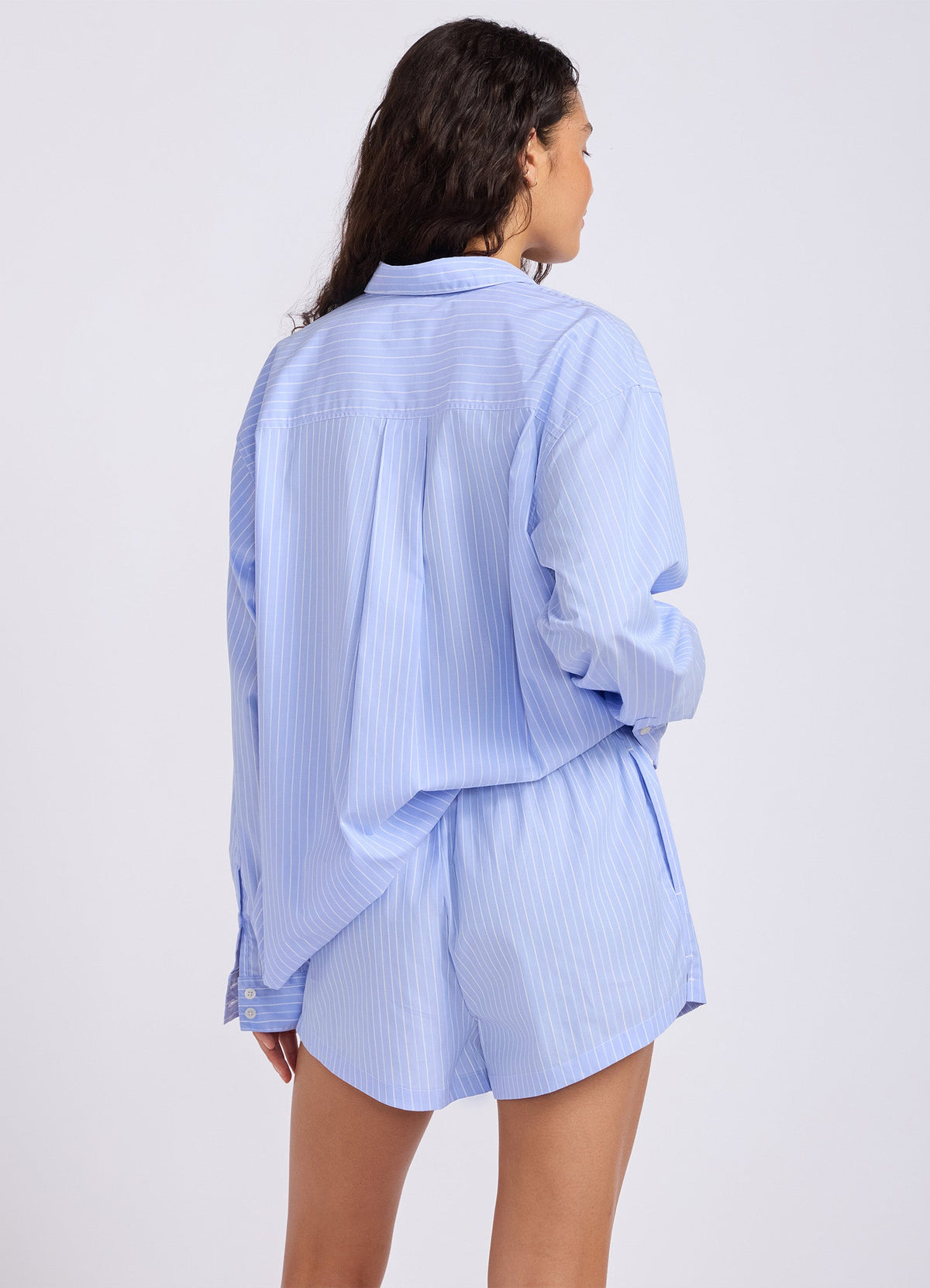 Stripe Drawstring Shorts
