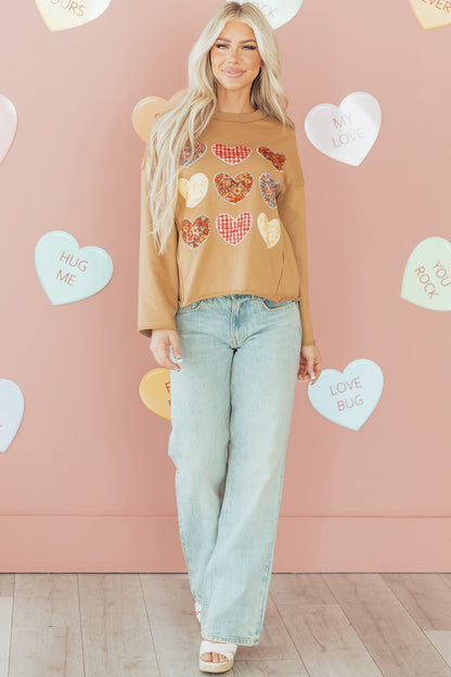 Threaded Pear Milana Seam Mineral Wash Sweatshirt