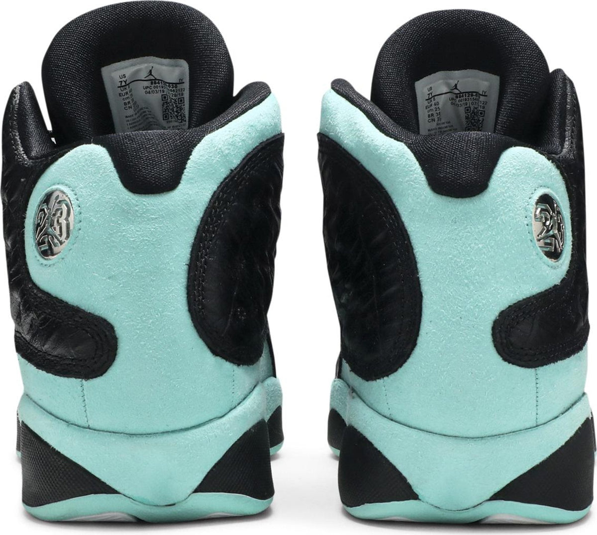 Air Jordan Grade School Retro 13 'Black Island Green' Gs Sneakers