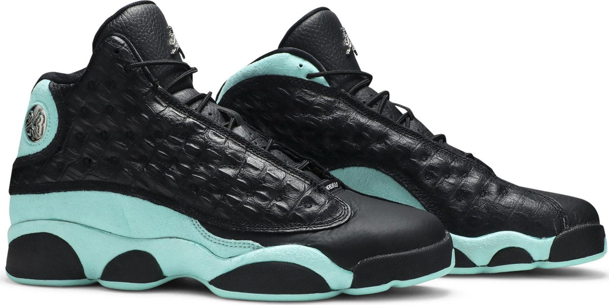 Air Jordan Grade School Retro 13 'Black Island Green' Gs Sneakers