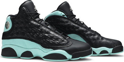 Air Jordan Grade School Retro 13 'Black Island Green' Gs Sneakers