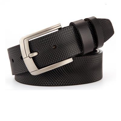 Men’s Luxury Genuine Leather Belt | Premium High-Quality Designer Dress Belt | Classic Formal Cowhide Leather Waistband | Men's Executive Business Belt with Polished Buckle