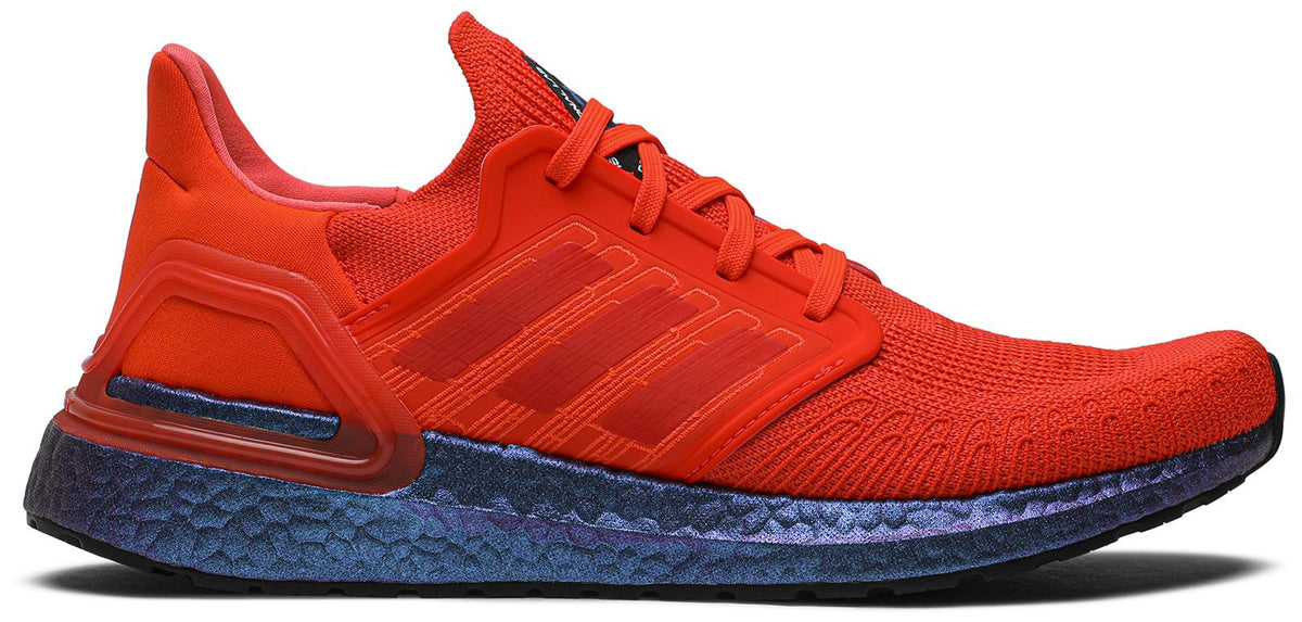 adidas Men's Ultra Boost 20 'Solar Red' Sneakers