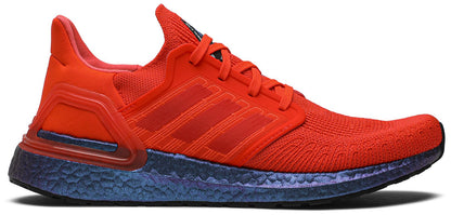 adidas Men's Ultra Boost 20 'Solar Red' Sneakers