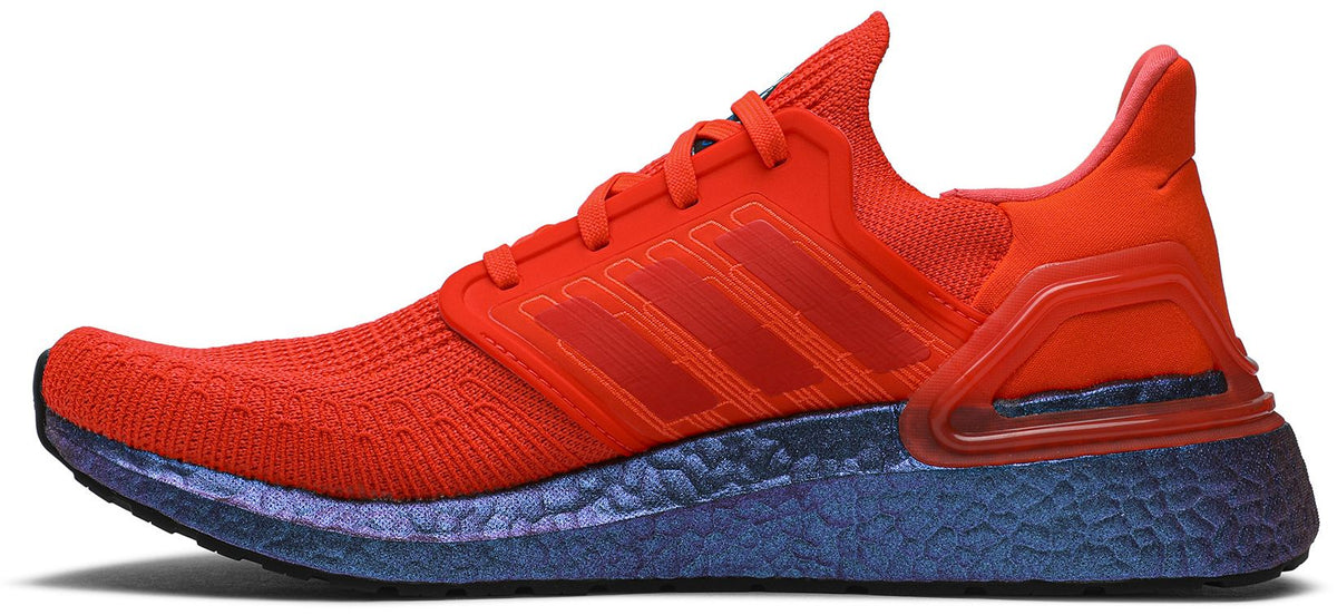 adidas Men's Ultra Boost 20 'Solar Red' Sneakers