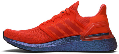 adidas Men's Ultra Boost 20 'Solar Red' Sneakers