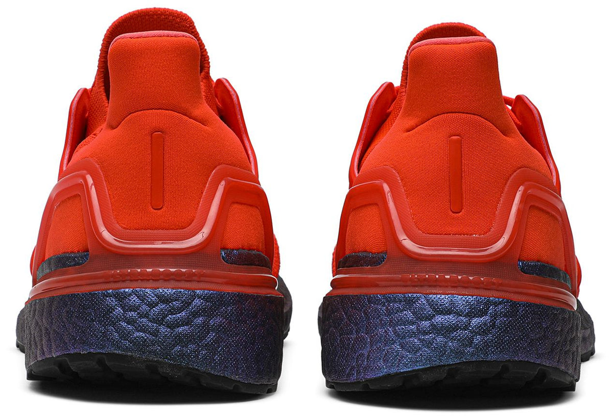 adidas Men's Ultra Boost 20 'Solar Red' Sneakers