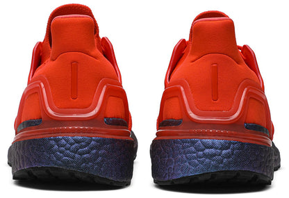 adidas Men's Ultra Boost 20 'Solar Red' Sneakers