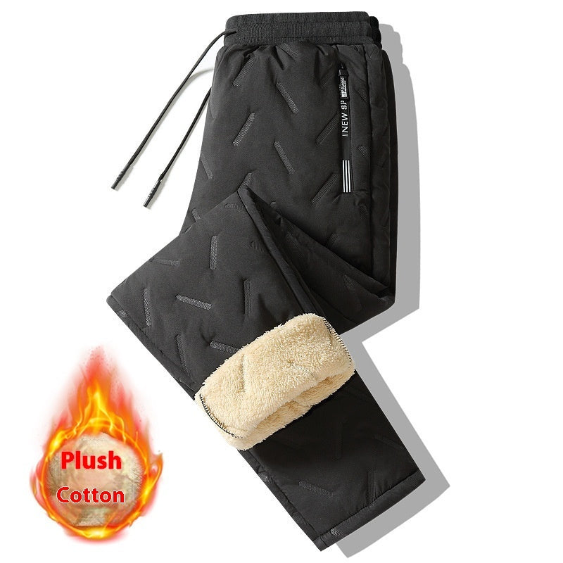 Men’s Plush Fleece Thermal Sweatpants