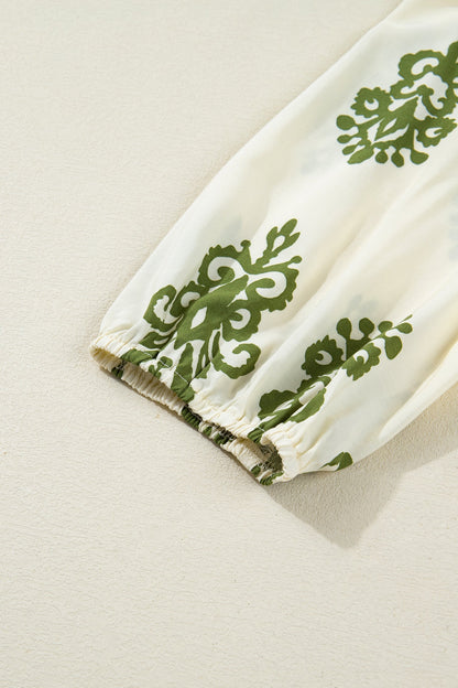 Threaded Pear Keziah Puffy Half Sleeve Shirt