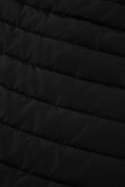 Threaded Pear Harper Quilted Zipped Puffer Vest