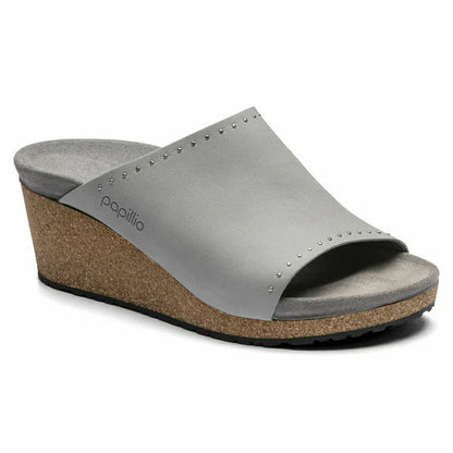Birkenstock Namica Nubuck Leather Stone Coin Rivet