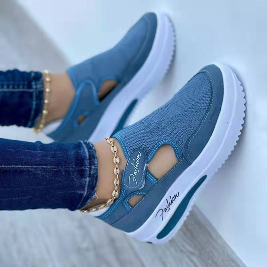Women’s High-Performance Mesh Sneakers | Breathable Lightweight Sports Shoes | Trendy Non-Slip Gym & Running Trainers | Modern Urban Mesh Walking Shoes | 2026 Women's Athleisure Footwear