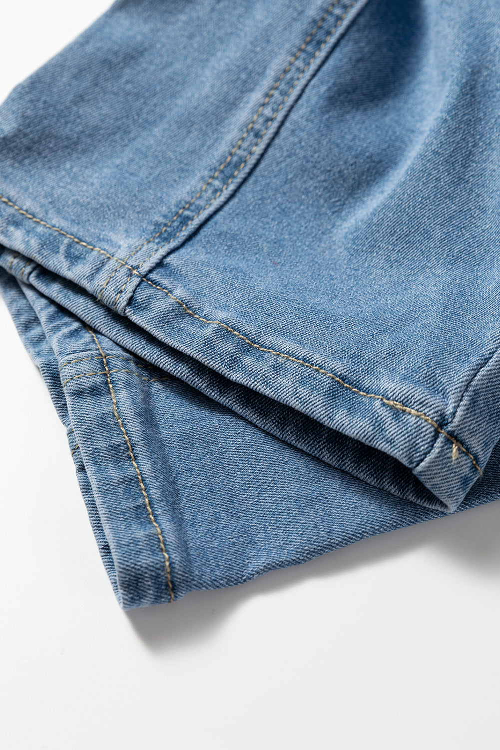 Threaded Pear Brooklyn adjustable Buckle Barrel Overalls