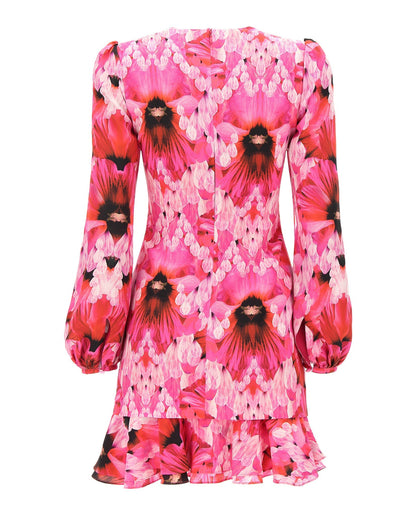 Alexander McQueen Floral Print Dress
