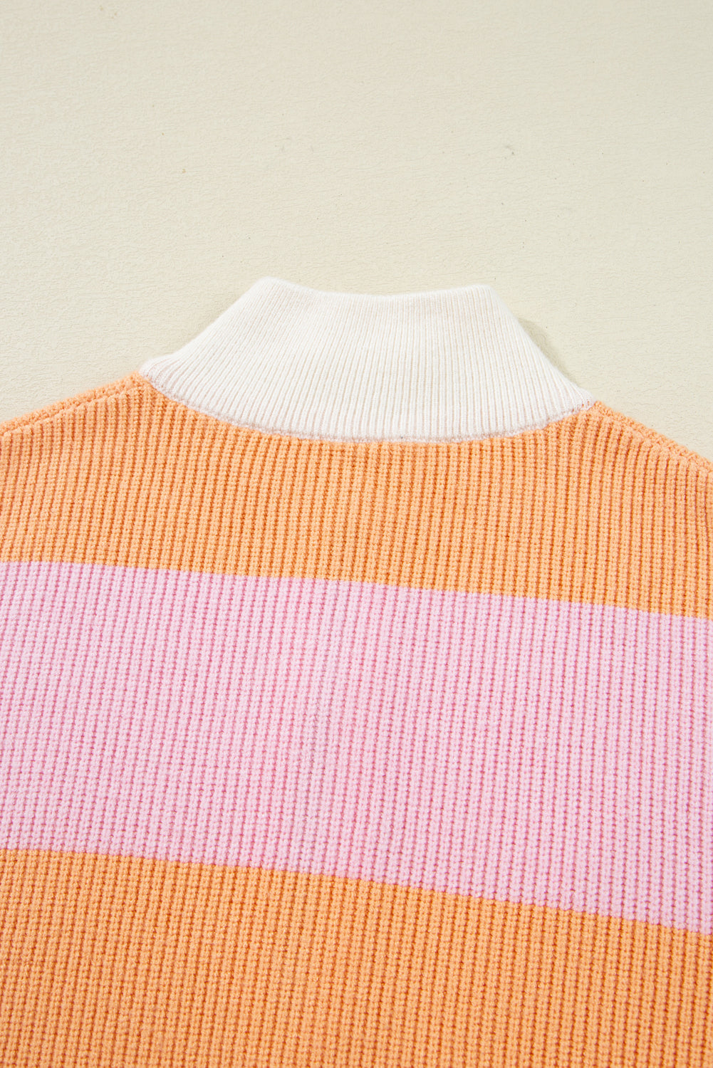 Threaded Pear Claire Half Zip Oversize Sweater