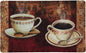 2-Pack Premium Comfort Kitchen Mats (French Coffee)