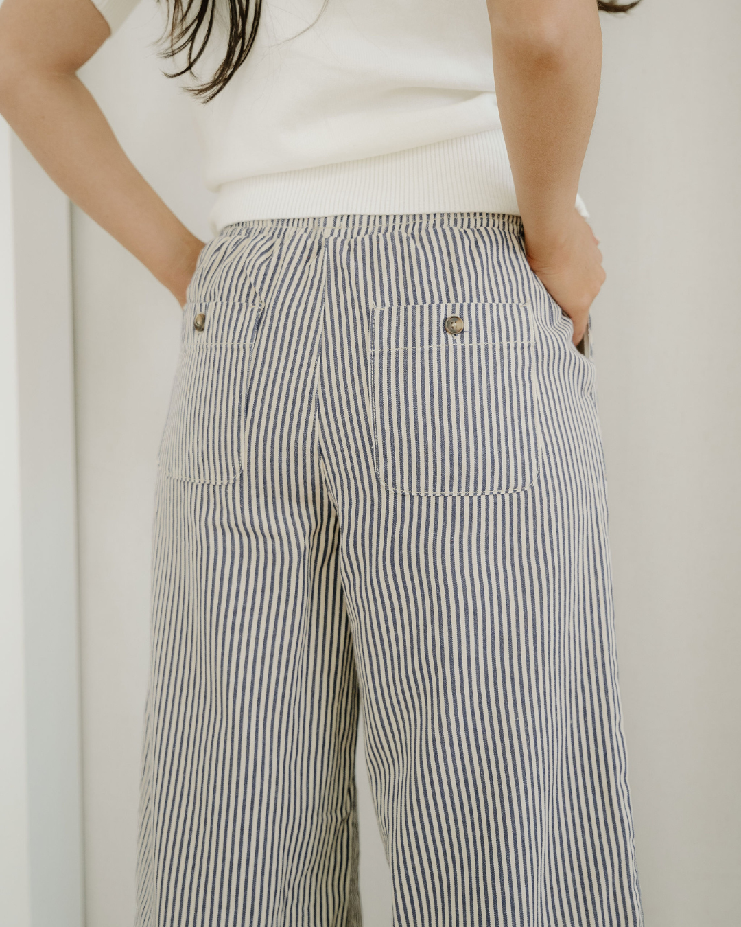 Collins Drawstring Elastic Waist Pants
