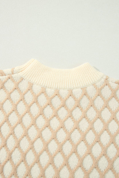 Threaded Pear Ella Drop Shoulder Loose Sweater