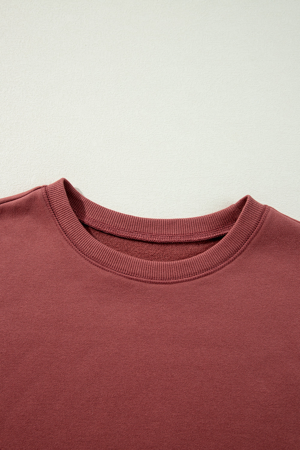 Threaded Pear Ella Patchwork Drop Shoulder Pullover