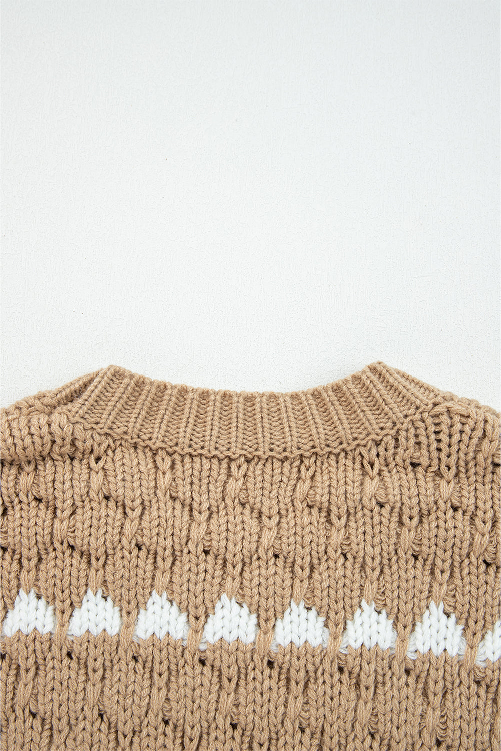 Threaded Pear Avery Puff Sleeve Baggy Sweater