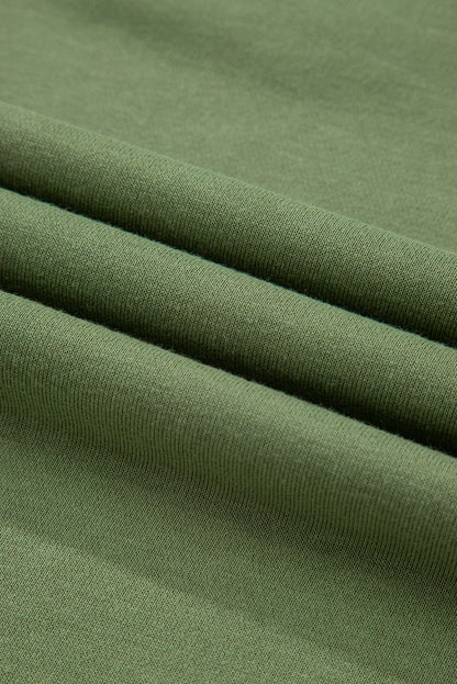 Threaded Pear Felitina Patchwork Zip Collar Pullover
