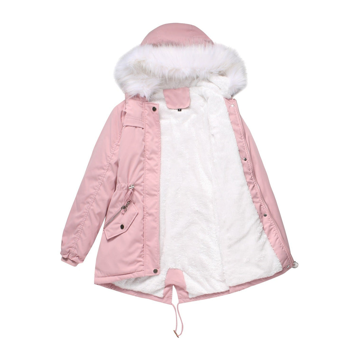 Women’s Fur Collar Padded Parka