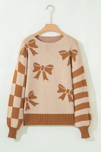 Threaded Pear Palie Sleeve Drop Shoulder Sweater