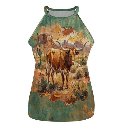 Desert Longhorn Tank Top