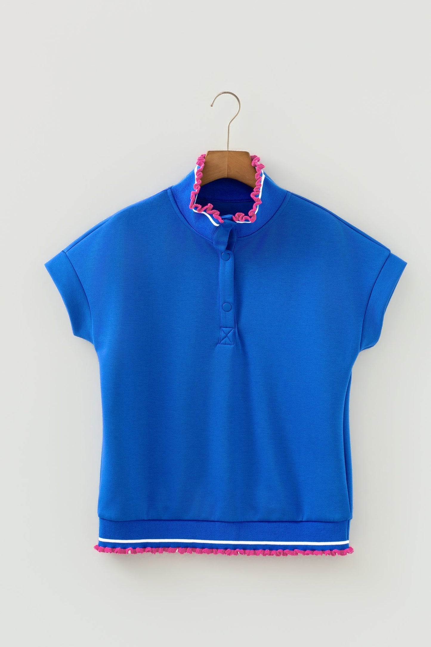 Threaded Pear Averie Short Sleeve Knit Top
