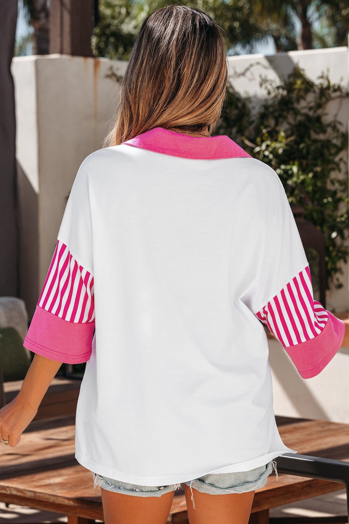 Threaded Pear Leslie Half Sleeve T Shirt