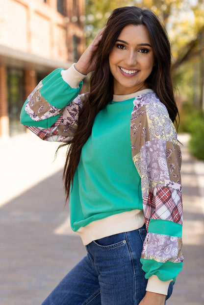 Threaded Pear Maeve Sleeve Raglan top Long Sleeve Top