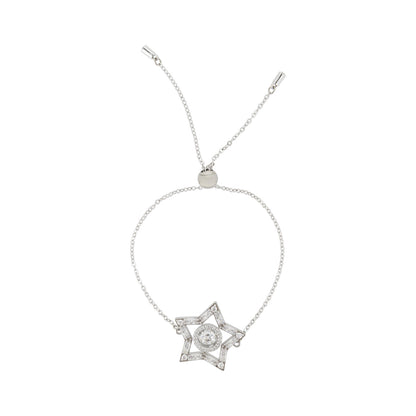 Swarovski Stella White Crystal Star Bracelet 5617881