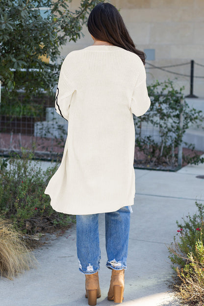Threaded Pear Trinity Open Front Duster Cardigan