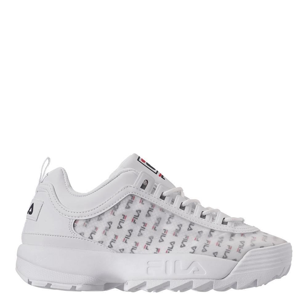 Fila Women's Disruptor Ii Clear Logos Sneakers