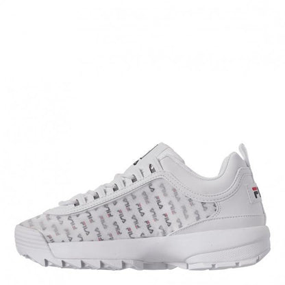 Fila Women's Disruptor Ii Clear Logos Sneakers
