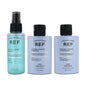 REF Shampoo 100ml Conditioner 100ml Haircare Set + Ocean Spray 100ml