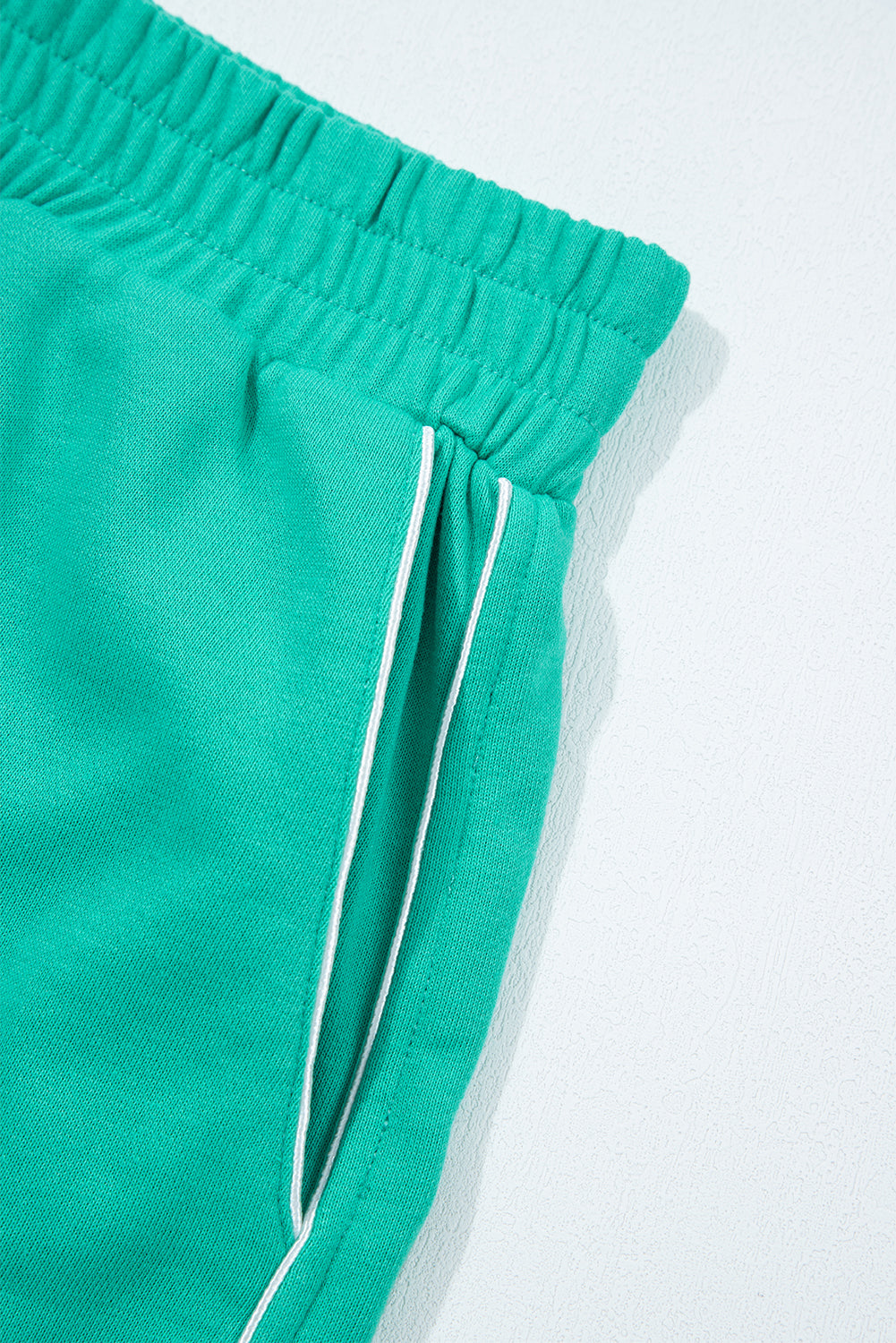 Threaded Pear Dani Colorblock Trim Pullover Top