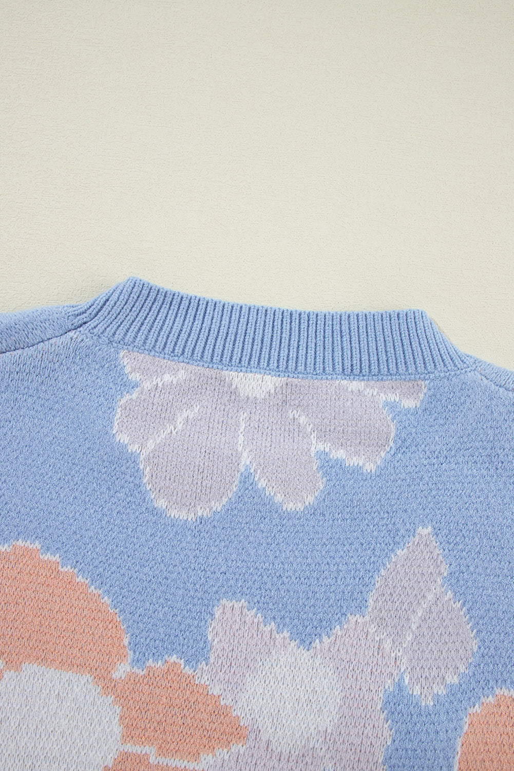 Threaded Pear Zelda Drop Shoulder Knitted Sweater