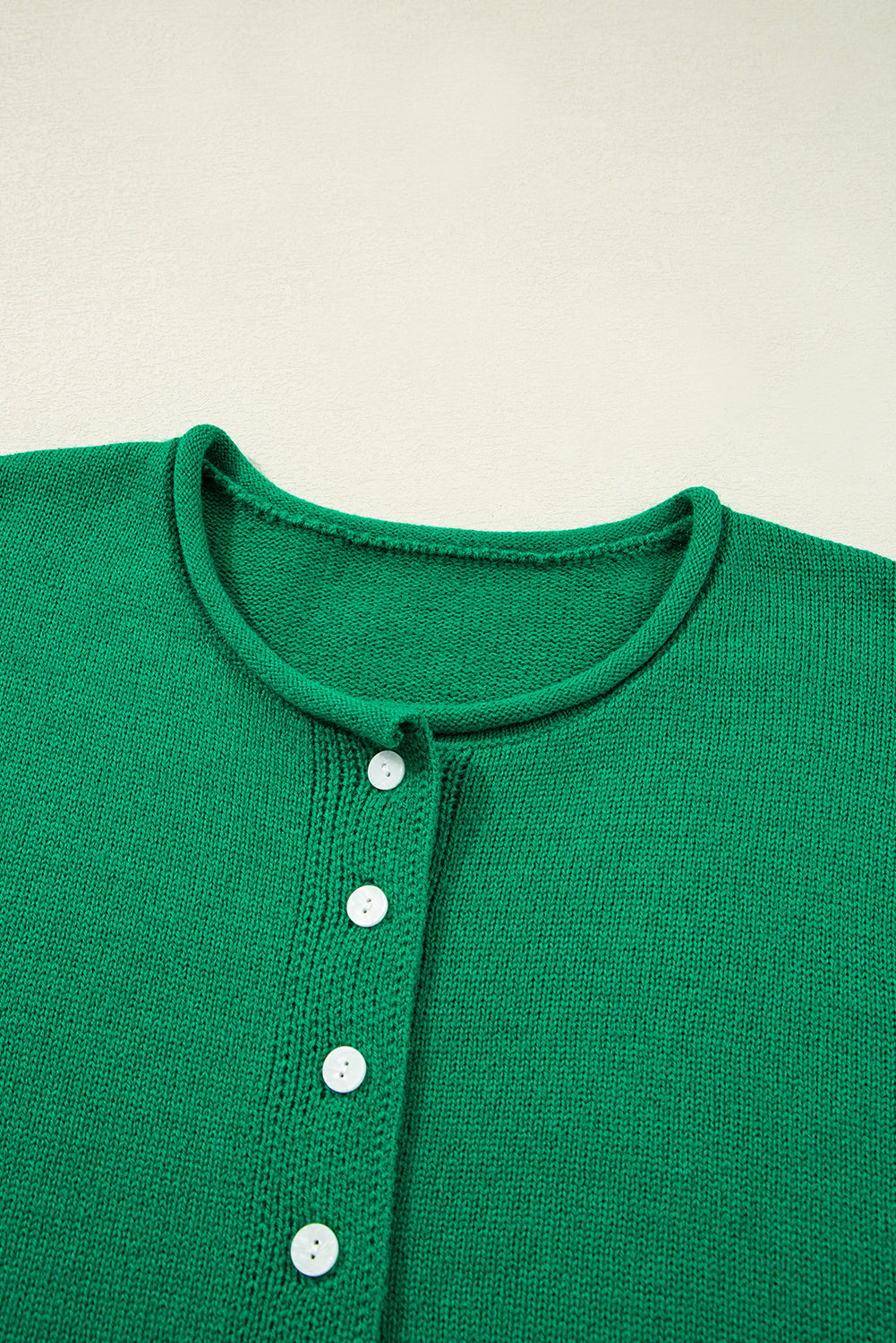 Threaded Pear Evatyn Knit Drop Shoulder Sweater