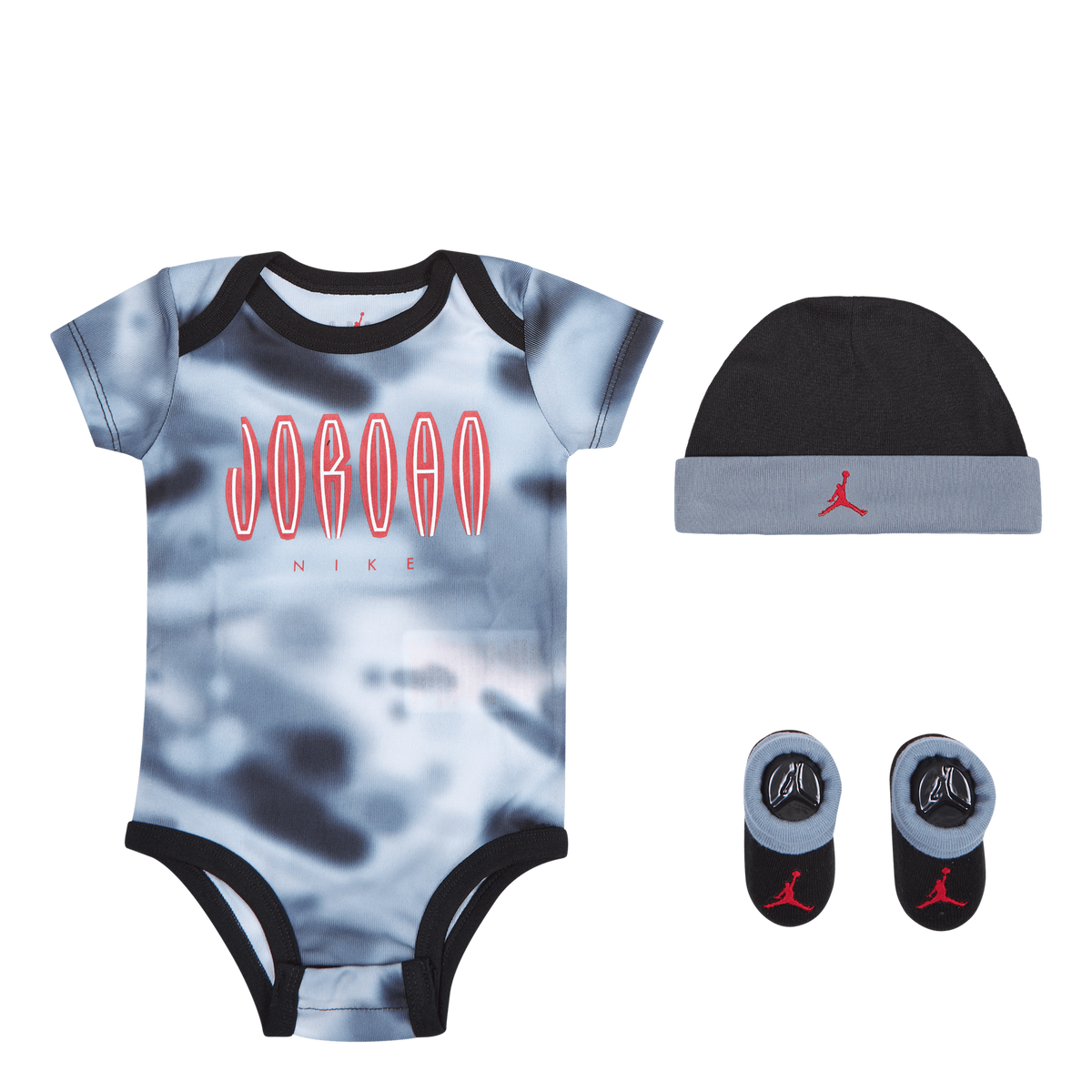 Air Jordan Baby Bodysuit, Hat And Booties 3-Pc Box Set Hats