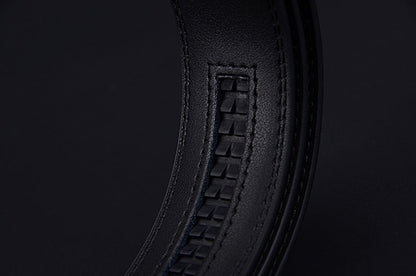Premium Men’s Pin Buckle Leather Belt | Classic Professional Formal Belt for Men | Durable Business Casual Waistband | High-Quality Men's Dress Belt with Zinc Alloy Buckle