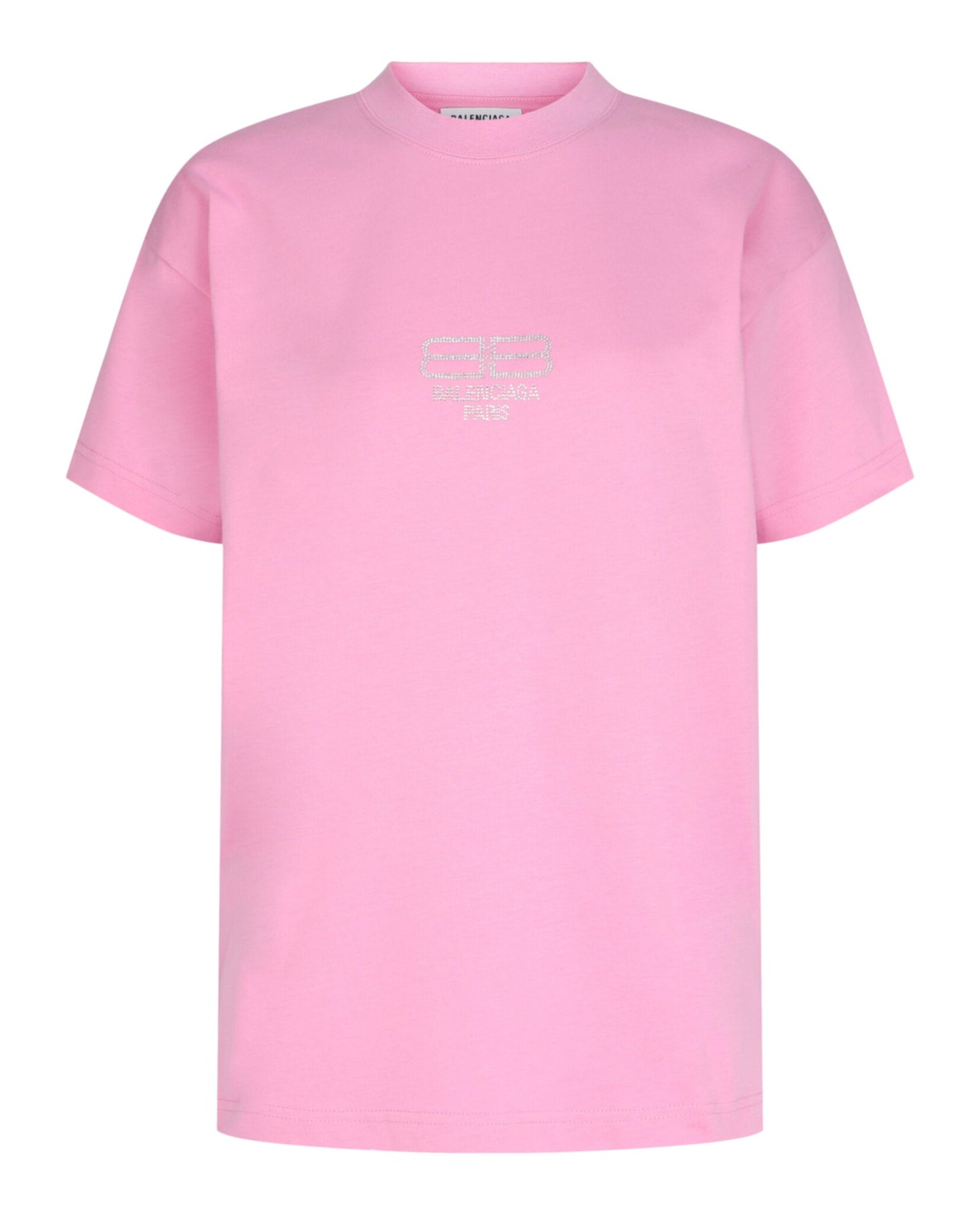 Balenciaga BB Paris Rhinestone T-Shirt