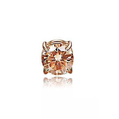 Unisex Zircon Stud Earrings | Magnetic Non-Piercing Ear Clips | Luxury Sparkle Zirconia Magnet Earrings for Men & Women | Trendy Minimalist Clip-on Studs | 2026 High-Fashion No-Hole Jewelry
