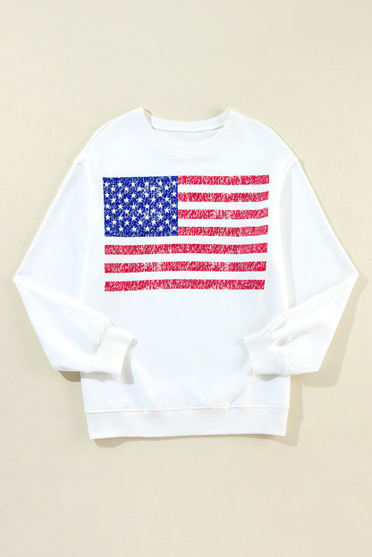 Threaded Pear Gianna Drop Shoulder Loose Sweatshirt