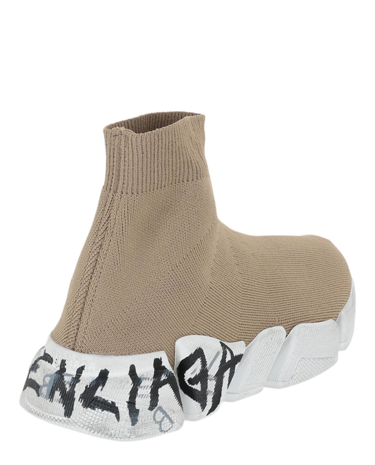 Balenciaga Speed 2.0 Graffiti Knit Sneakers