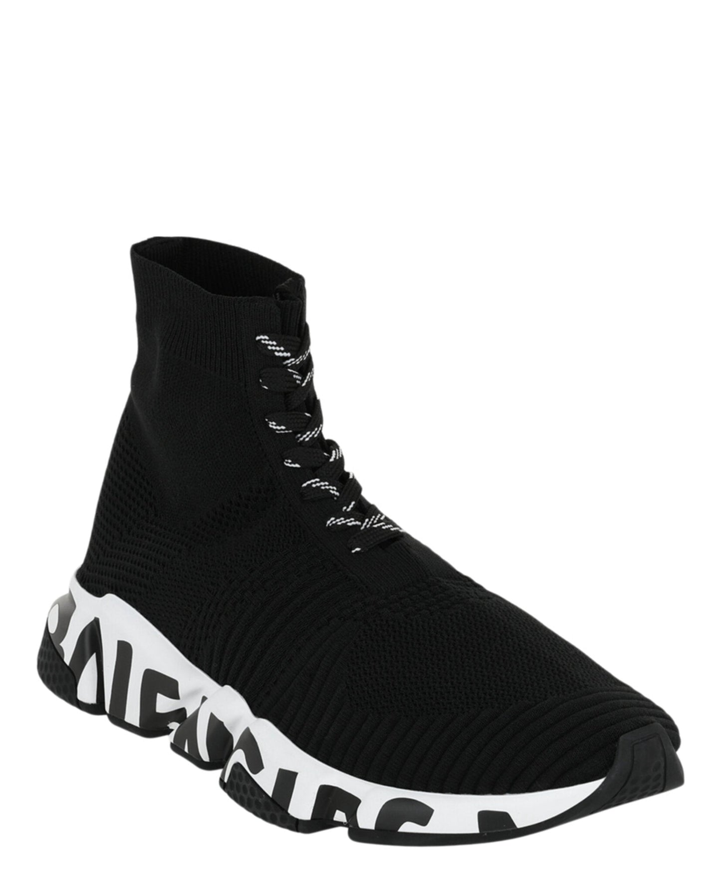 Balenciaga Speed Lace-Up Graffiti Sneakers