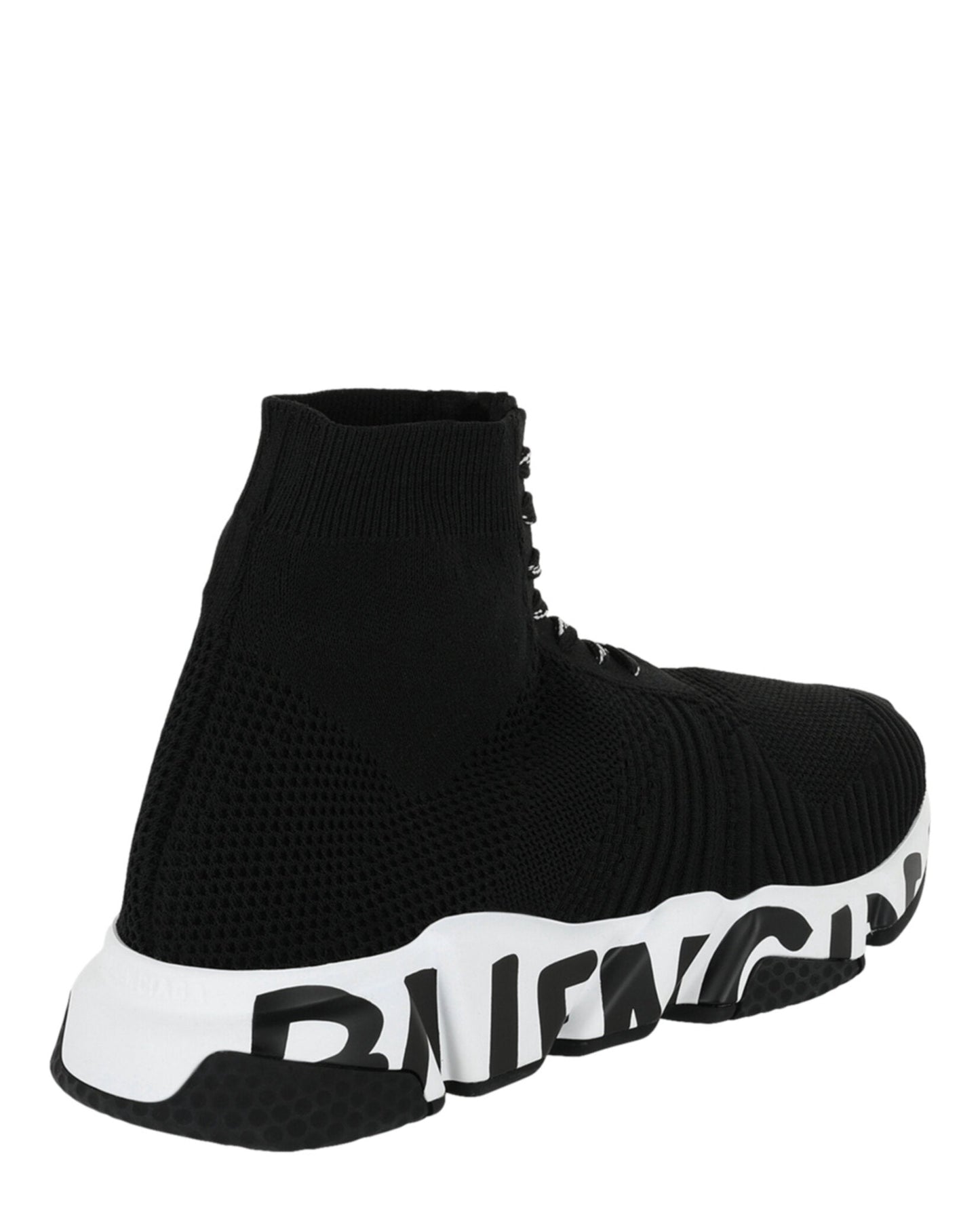 Balenciaga Speed Lace-Up Graffiti Sneakers